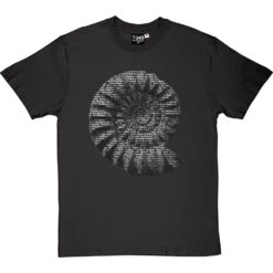 Typographic Fossil T-Shirt -ThinkWear Collective Sales fossil tshirt 178 charcoaltshirt