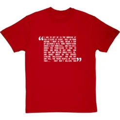 Four Yorkshiremen T-Shirt -ThinkWear Collective Sales four yorkshiremen tshirt 2 redtshirt