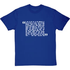 Four Yorkshiremen T-Shirt -ThinkWear Collective Sales four yorkshiremen tshirt 2 royalbluetshirt