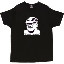 Fred Dibnah T-Shirt -ThinkWear Collective Sales fred dibnah tshirt black mens v neck tshirt