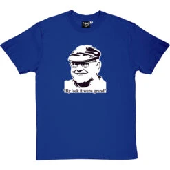 Fred Dibnah T-Shirt -ThinkWear Collective Sales fred dibnah tshirt royalbluetshirt