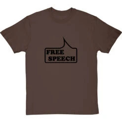 Free Speech T-Shirt 39 Free Speech T-Shirt -ThinkWear Collective Sales free speech tshirt 1 hazelnuttshirt