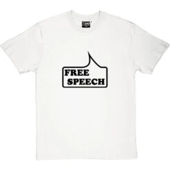Free Speech T-Shirt 38 Free Speech T-Shirt -ThinkWear Collective Sales free speech tshirt 1 whitetshirt