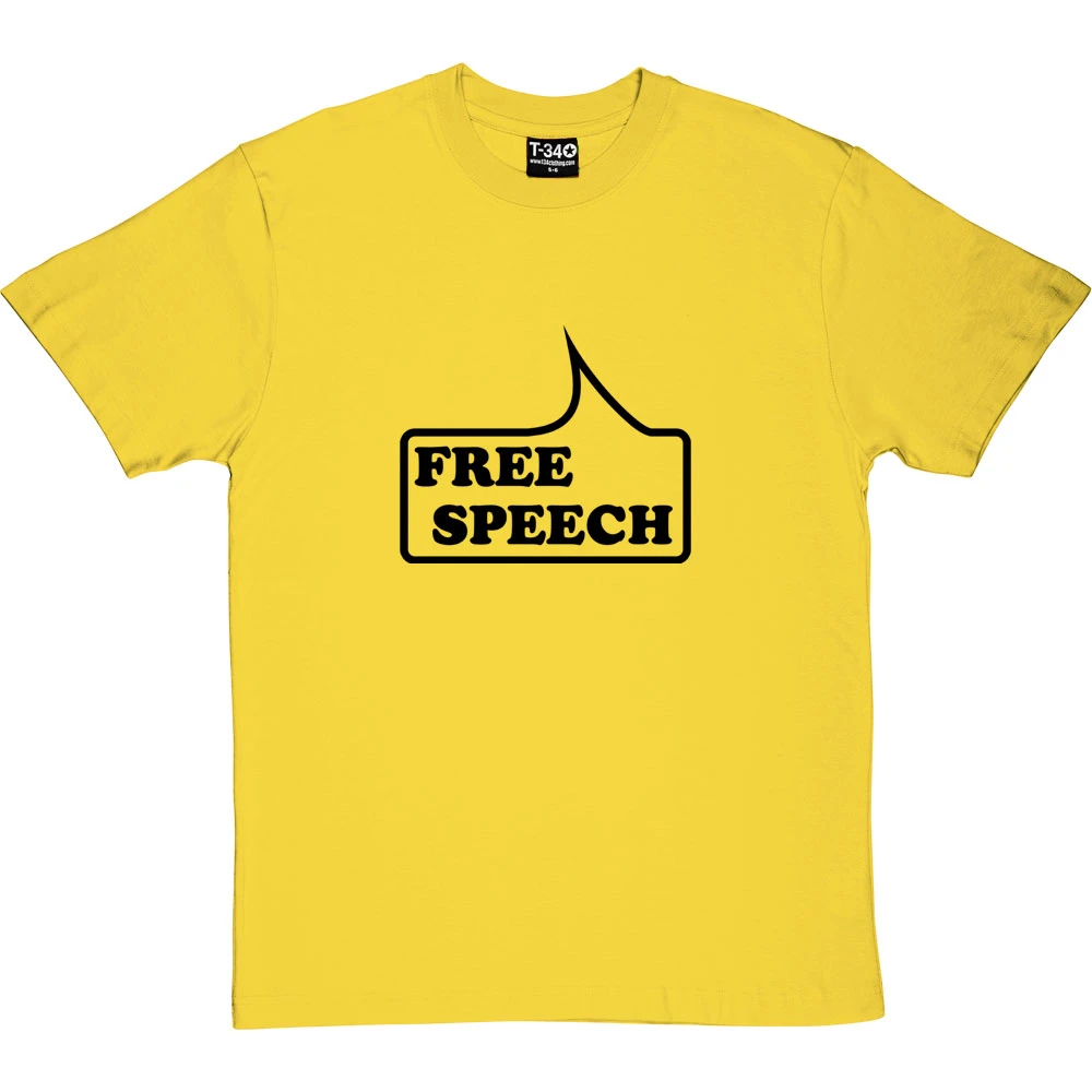 Free Speech T-Shirt 11 Free Speech T-Shirt - Image 11