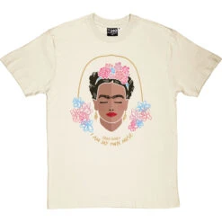 Frida Kahlo "I Am My Own Muse" T-Shirt -ThinkWear Collective Sales frida kahlo own muse tshirt 252 naturaltshirt