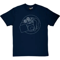Full English Breakfast T-Shirt -ThinkWear Collective Sales full english breakfast tshirt 2 navybluetshirt