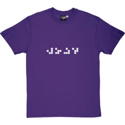 The Game Of Life Glider T-Shirt -ThinkWear Collective Sales game of life glider tshirt 2 purpletshirt