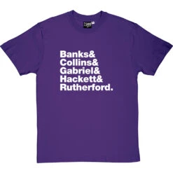 Genesis Line-Up T-Shirt -ThinkWear Collective Sales genesis tshirt 2 purpletshirt