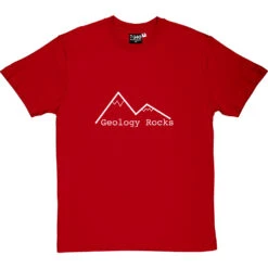 Geology Rocks T-Shirt -ThinkWear Collective Sales geology rocks tshirt 2 redtshirt