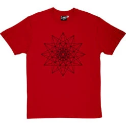 Geometric Star T-Shirt -ThinkWear Collective Sales geometric star tshirt 1 redtshirt