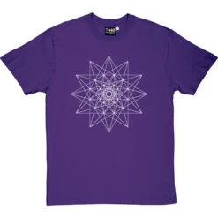 Geometric Star T-Shirt -ThinkWear Collective Sales geometric star tshirt 2 purpletshirt