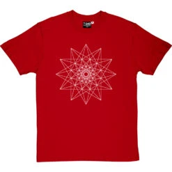 Geometric Star T-Shirt -ThinkWear Collective Sales geometric star tshirt 2 redtshirt
