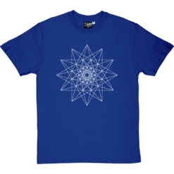 Geometric Star T-Shirt -ThinkWear Collective Sales geometric star tshirt 2 royalbluetshirt