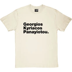 Georgios Kyriacos Panayiotou T-Shirt -ThinkWear Collective Sales georgios kyriacos panayiotou tshirt 1 naturaltshirt