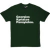 Georgios Kyriacos Panayiotou T-Shirt