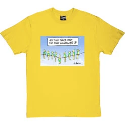 Getting Older Isn't The Same As Growing Up T-Shirt -ThinkWear Collective Sales getting older tshirt yellowtshirt