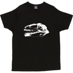 Giganotosaurus Skull T-Shirt -ThinkWear Collective Sales giganotosaurus tshirt 2 black mens v neck tshirt