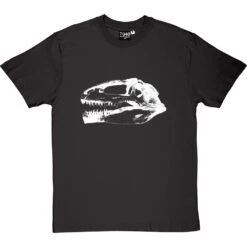Giganotosaurus Skull T-Shirt -ThinkWear Collective Sales giganotosaurus tshirt 2 charcoaltshirt