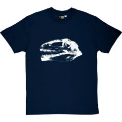 Giganotosaurus Skull T-Shirt -ThinkWear Collective Sales giganotosaurus tshirt 2 navybluetshirt