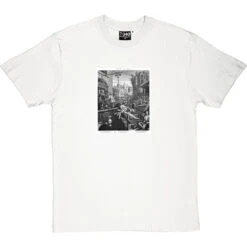 William Hogarth's Gin Lane T-Shirt -ThinkWear Collective Sales ginlane whitetshirt