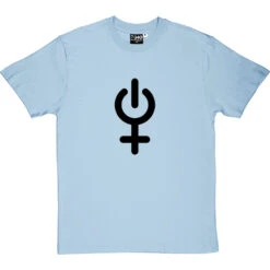Girl Power T-Shirt -ThinkWear Collective Sales girl power tshirt 1 skybluetshirt