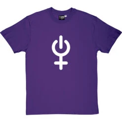Girl Power T-Shirt -ThinkWear Collective Sales girl power tshirt 2 purpletshirt