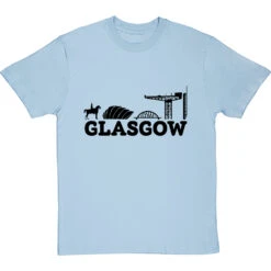 Glasgow Landmarks T-Shirt 35 Glasgow Landmarks T-Shirt -ThinkWear Collective Sales glasgow landmarks tshirt 1 skybluetshirt