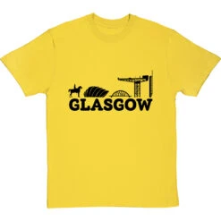 Glasgow Landmarks T-Shirt 33 Glasgow Landmarks T-Shirt -ThinkWear Collective Sales glasgow landmarks tshirt 1 yellowtshirt