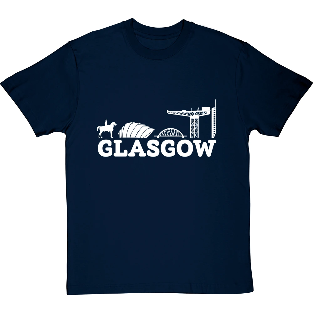 Glasgow Landmarks T-Shirt 3 Glasgow Landmarks T-Shirt - Image 3