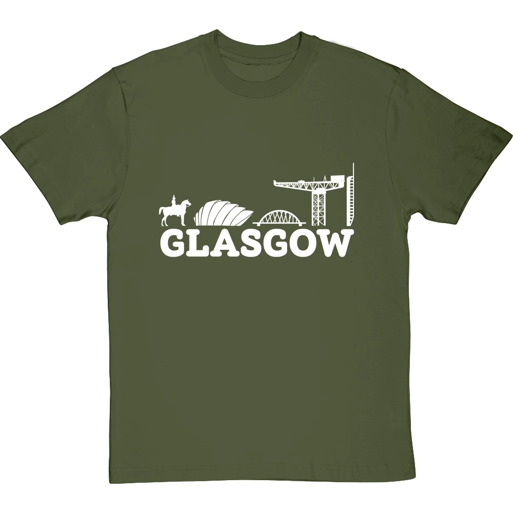 Glasgow Landmarks T-Shirt 7 Glasgow Landmarks T-Shirt - Image 7