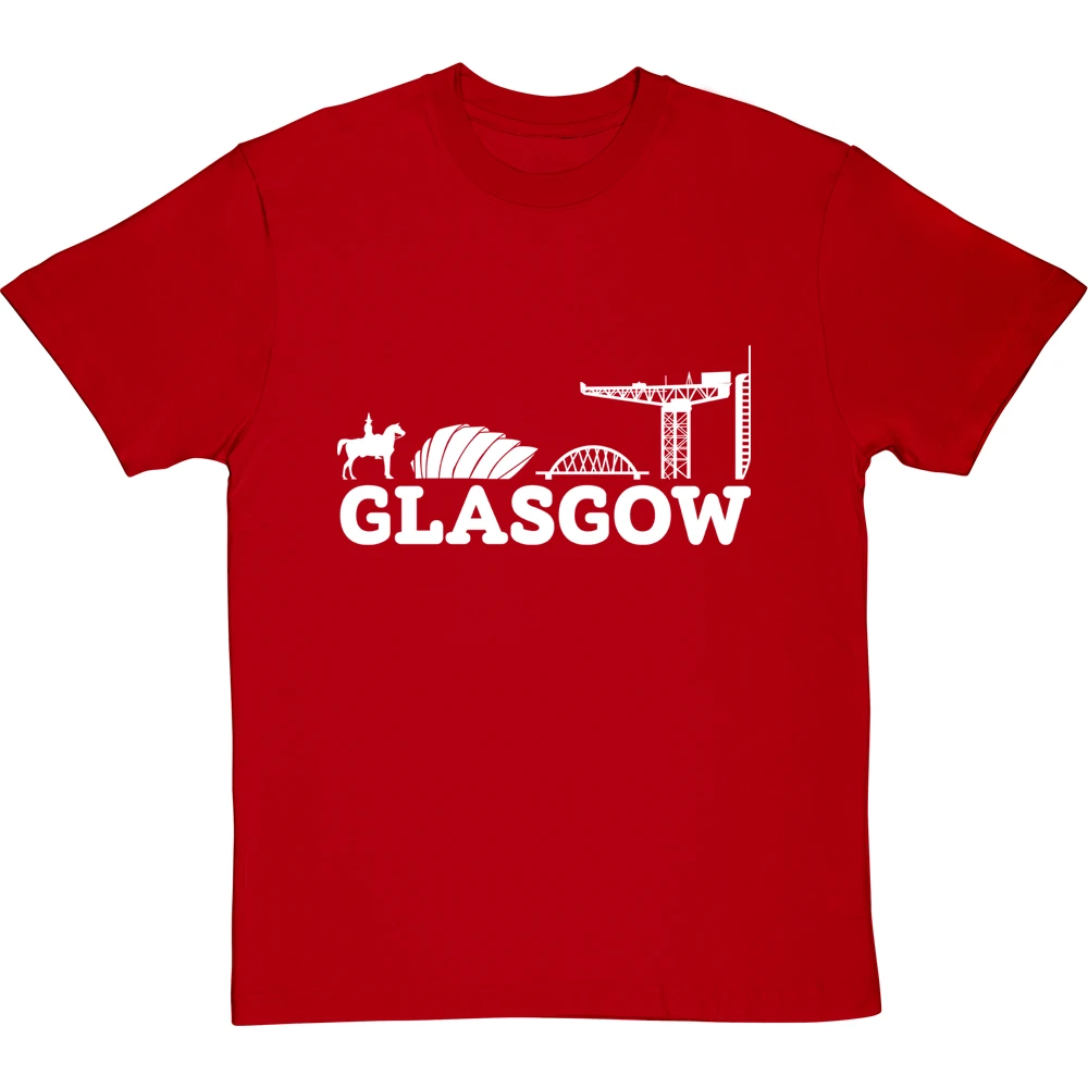 Glasgow Landmarks T-Shirt 20 Glasgow Landmarks T-Shirt - Image 20