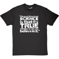The Good Thing About Science T-Shirt -ThinkWear Collective Sales good thing science tshirt 2 charcoaltshirt