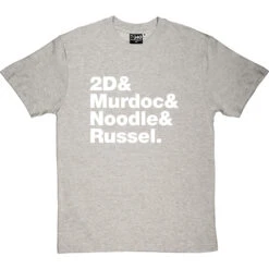 Gorillaz Line-Up T-Shirt