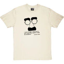 Groucho Marx T-Shirt -ThinkWear Collective Sales groucho marx tshirt 1 naturaltshirt