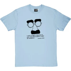 Groucho Marx T-Shirt -ThinkWear Collective Sales groucho marx tshirt 1 skybluetshirt