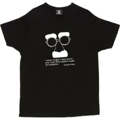 Groucho Marx T-Shirt -ThinkWear Collective Sales groucho marx tshirt 2 black mens v neck tshirt