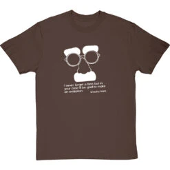Groucho Marx T-Shirt -ThinkWear Collective Sales groucho marx tshirt 2 hazelnuttshirt