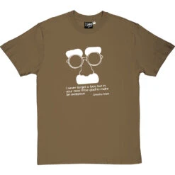 Groucho Marx T-Shirt -ThinkWear Collective Sales groucho marx tshirt 2 olivetshirt