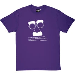 Groucho Marx T-Shirt -ThinkWear Collective Sales groucho marx tshirt 2 purpletshirt