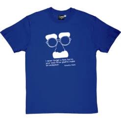 Groucho Marx T-Shirt -ThinkWear Collective Sales groucho marx tshirt 2 royalbluetshirt