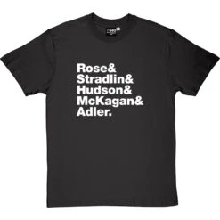 Guns N' Roses T Shirt Line-Up T-Shirt -ThinkWear Collective Sales guns n roses tshirt 2 charcoaltshirt