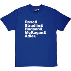 Guns N' Roses T Shirt Line-Up T-Shirt -ThinkWear Collective Sales guns n roses tshirt 2 royalbluetshirt