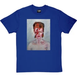 Aladdin Sane By Hadrian Richards T-Shirt -ThinkWear Collective Sales hadrian aladin sane tshirt royalbluetshirt