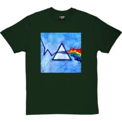 The Dark Side By Hadrian Richards T-Shirt -ThinkWear Collective Sales hadrian dark side tshirt bottlegreentshirt