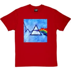 The Dark Side By Hadrian Richards T-Shirt -ThinkWear Collective Sales hadrian dark side tshirt redtshirt
