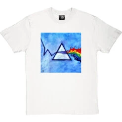 The Dark Side By Hadrian Richards T-Shirt -ThinkWear Collective Sales hadrian dark side tshirt whitetshirt