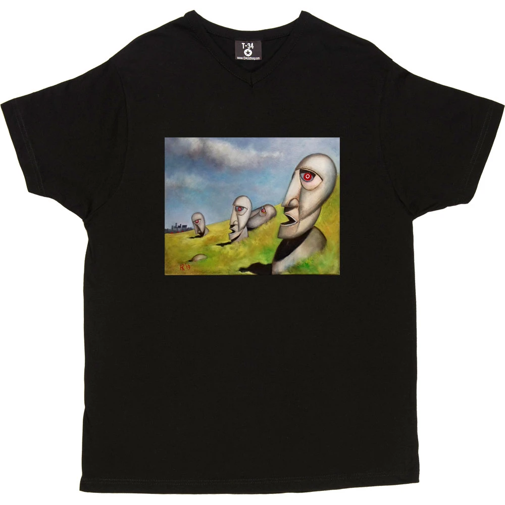 Easter Island Division Bell By Hadrian Richards T-Shirt 3 Easter Island Division Bell By Hadrian Richards T-Shirt - Image 3