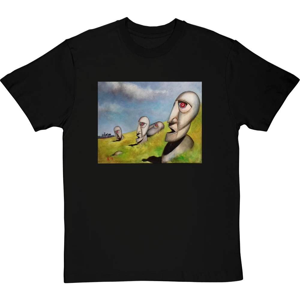 Easter Island Division Bell By Hadrian Richards T-Shirt 1 Easter Island Division Bell By Hadrian Richards T-Shirt