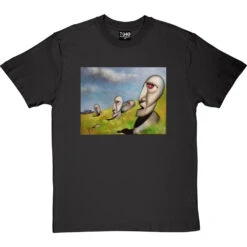 Easter Island Division Bell By Hadrian Richards T-Shirt 27 Easter Island Division Bell By Hadrian Richards T-Shirt -ThinkWear Collective Sales hadrian easter tshirt charcoaltshirt