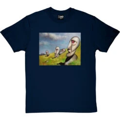 Easter Island Division Bell By Hadrian Richards T-Shirt 22 Easter Island Division Bell By Hadrian Richards T-Shirt -ThinkWear Collective Sales hadrian easter tshirt navybluetshirt